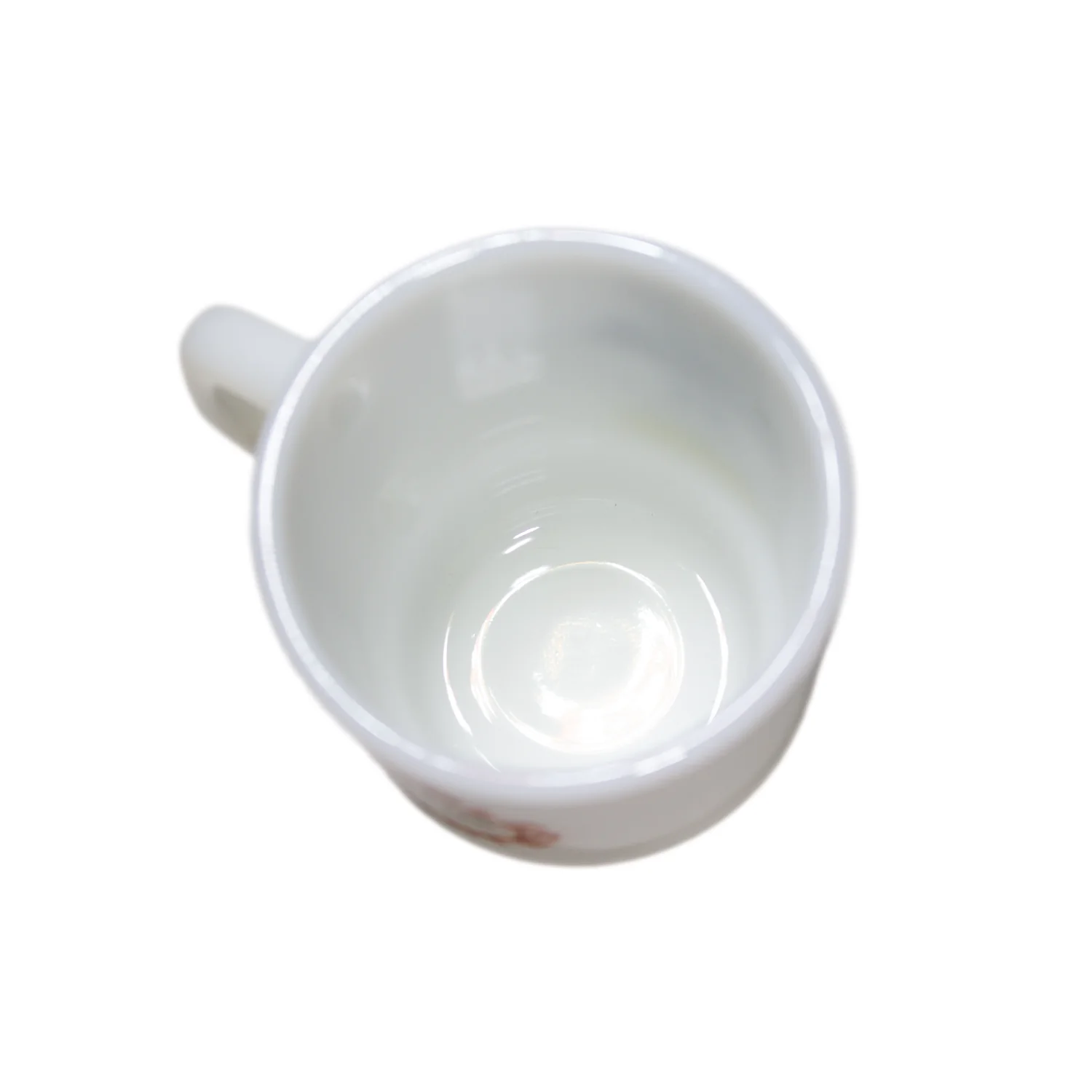 Better™Gift Shop / Handles Coffee "Milk Glass" Coffee Cup - Image 3