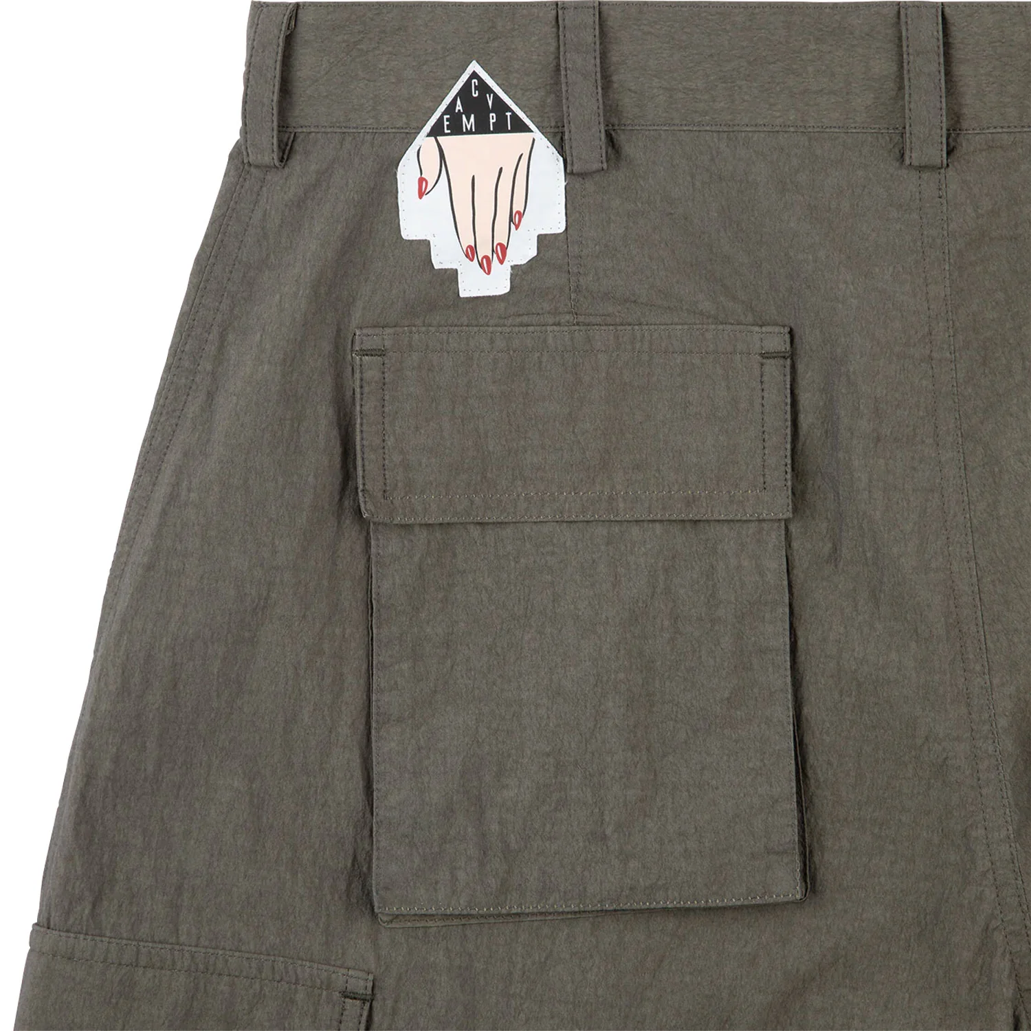 CAV EMPT - "Charcoal" Four Cargo Pocket Pants - Image 3