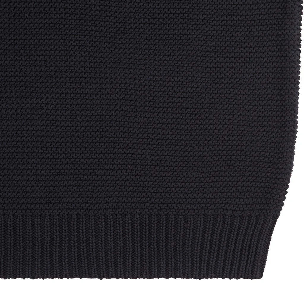 CAV EMPT - "Raglan Sleeve " Black Cotton Knit - Image 3