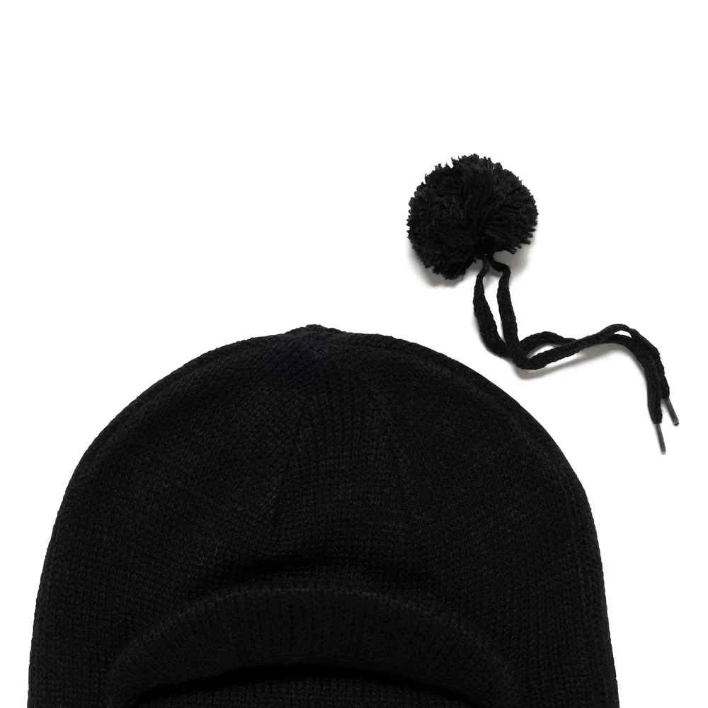 Human Made - "Balaclava" Knit Cap Black - Image 6