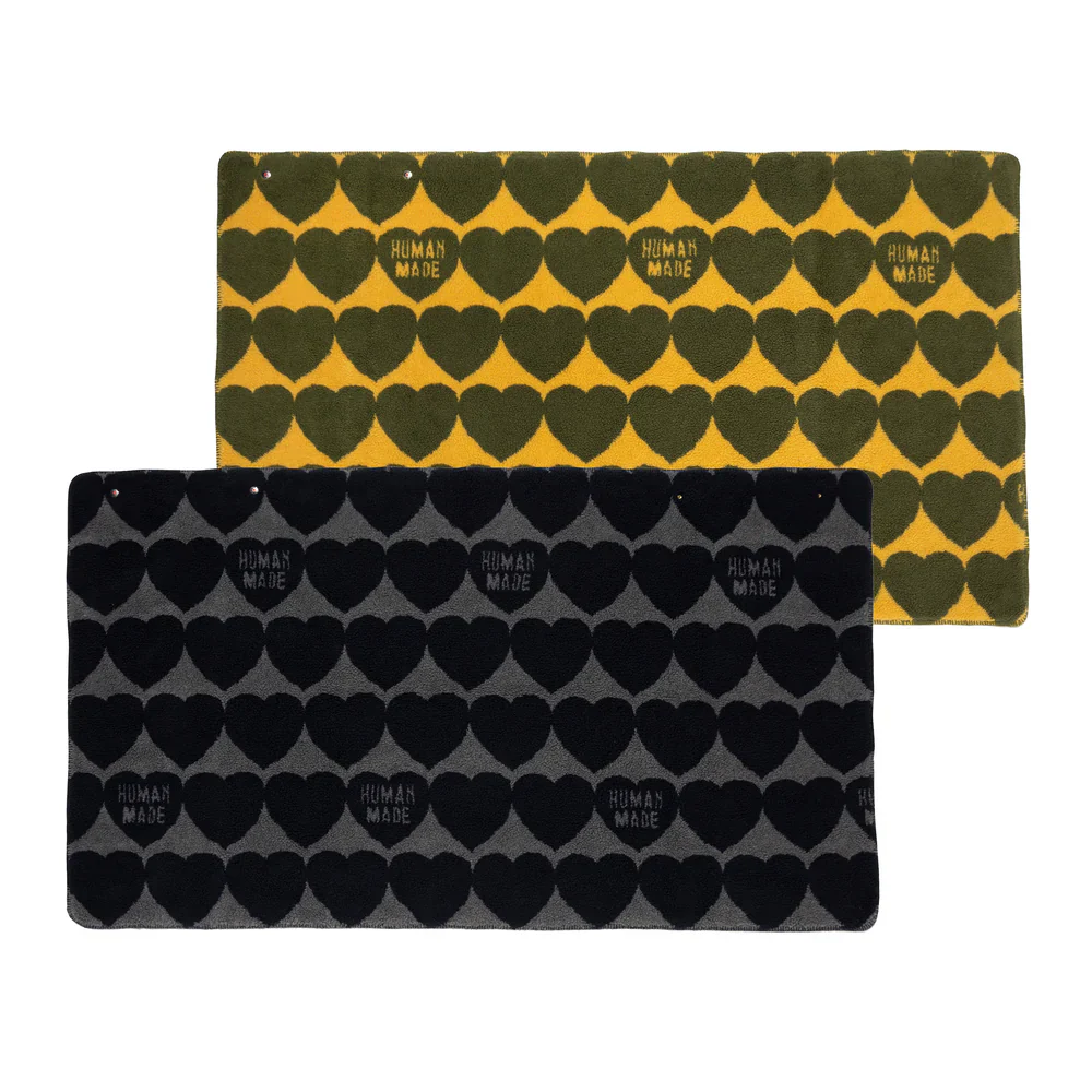 Human Made - "Heart Fleece Blanket"