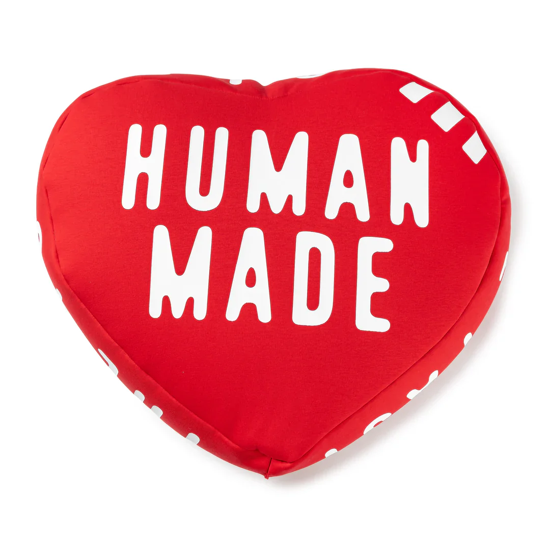 Human Made - "Heart" Red Beads Cushion