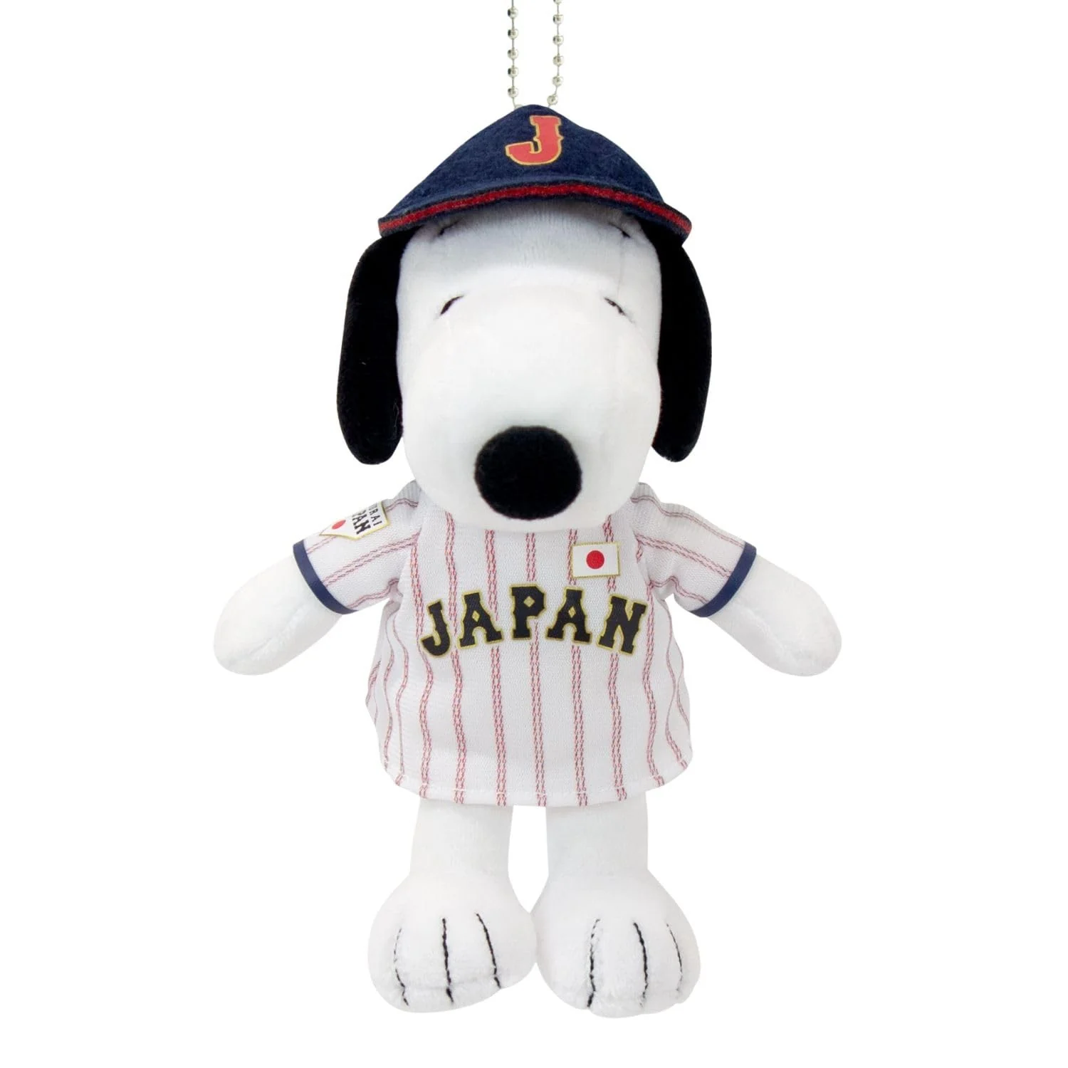 Misc: Samurai Japan "Snoopy" Baseball Team Plush Keychain - Image 2