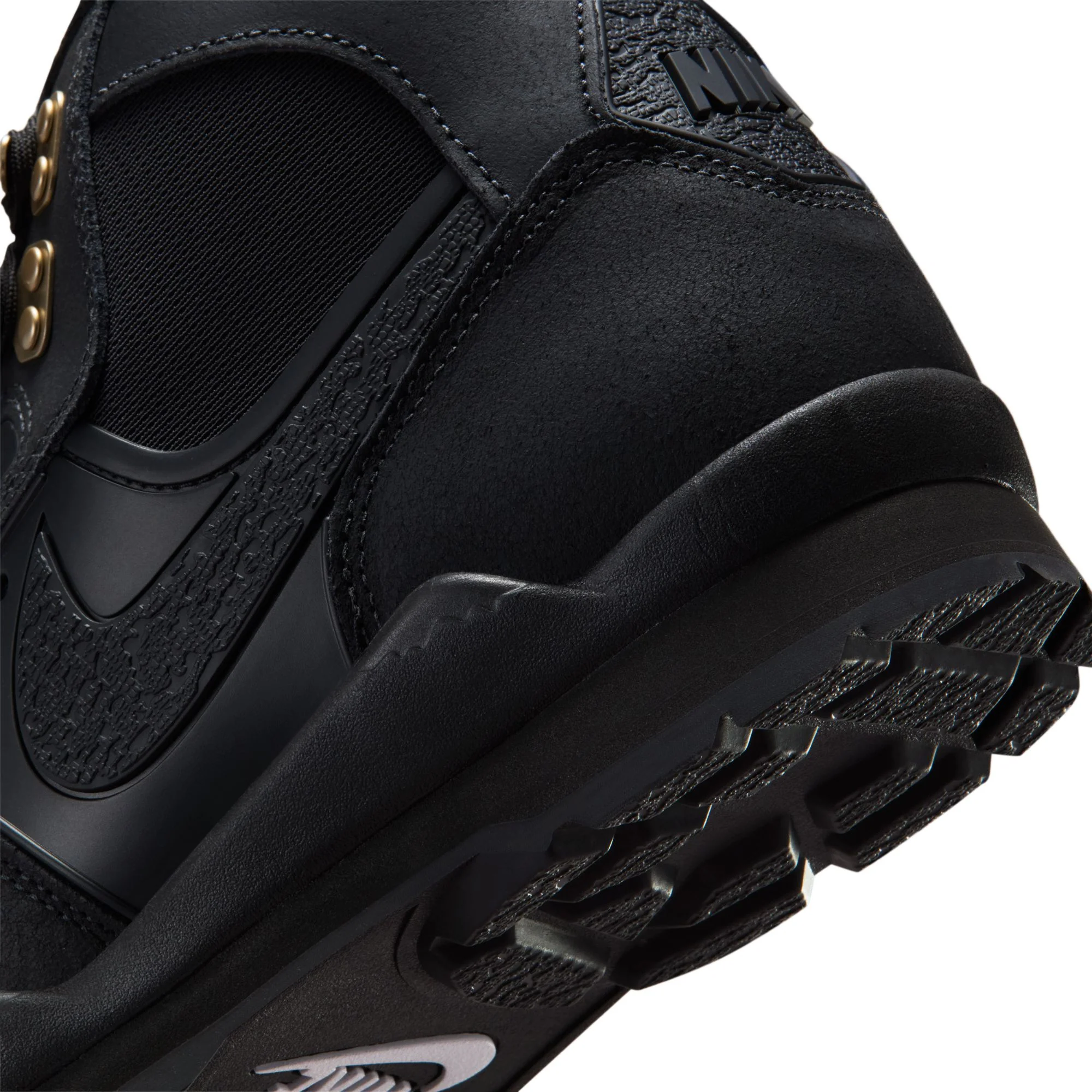 Nike Air Baltoro SP - Black/Black-Metallic Gold-White - Image 4