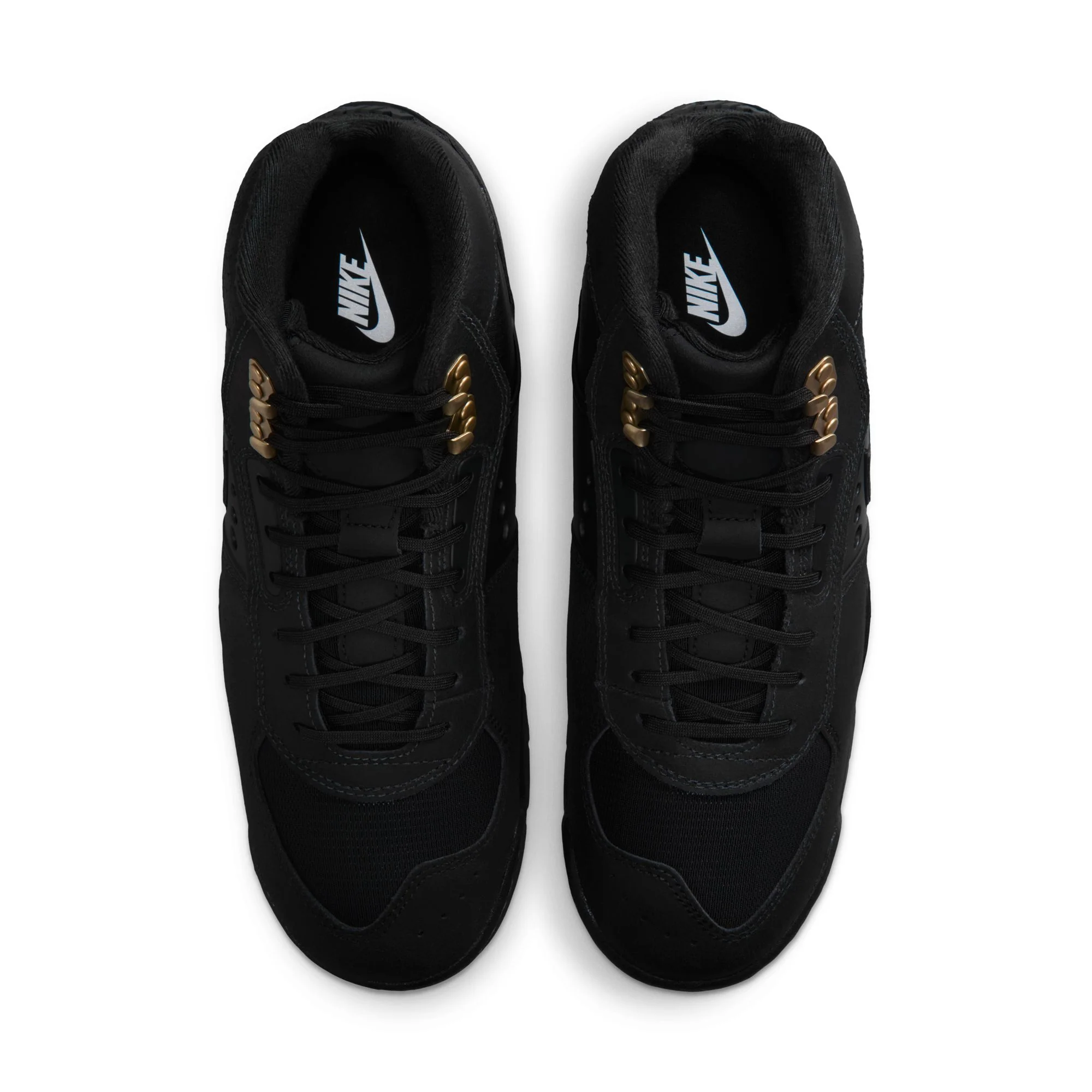 Nike Air Baltoro SP - Black/Black-Metallic Gold-White - Image 6