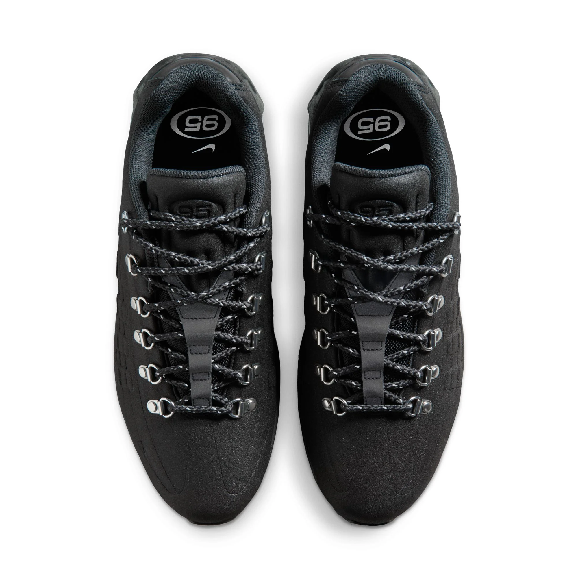 Nike - Air Max 95 Big Bubble "I-95" Black/Black-Off Noir-Metallic Silver - Image 6