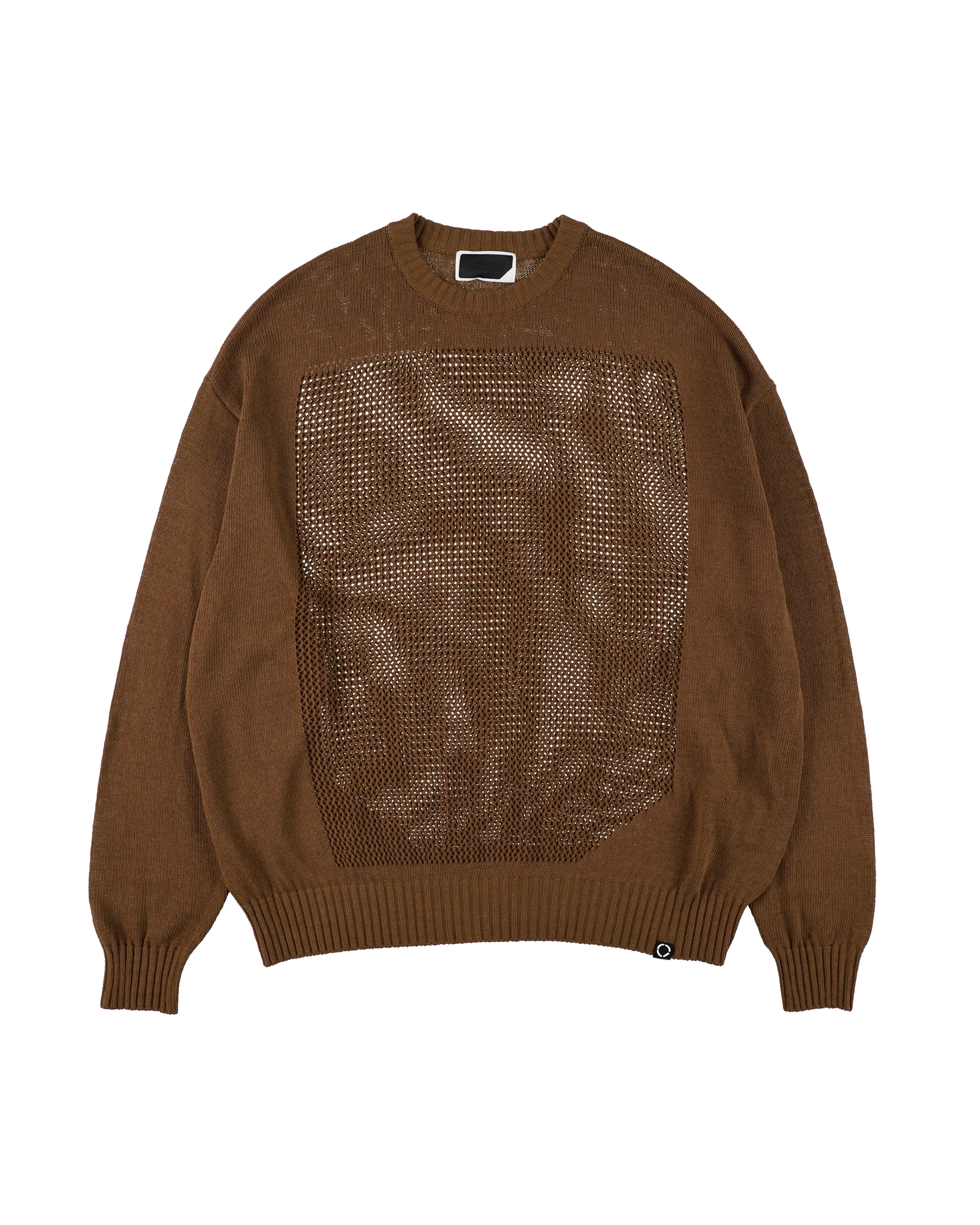 PHINGERIN - "Window Web" Sweater Brown