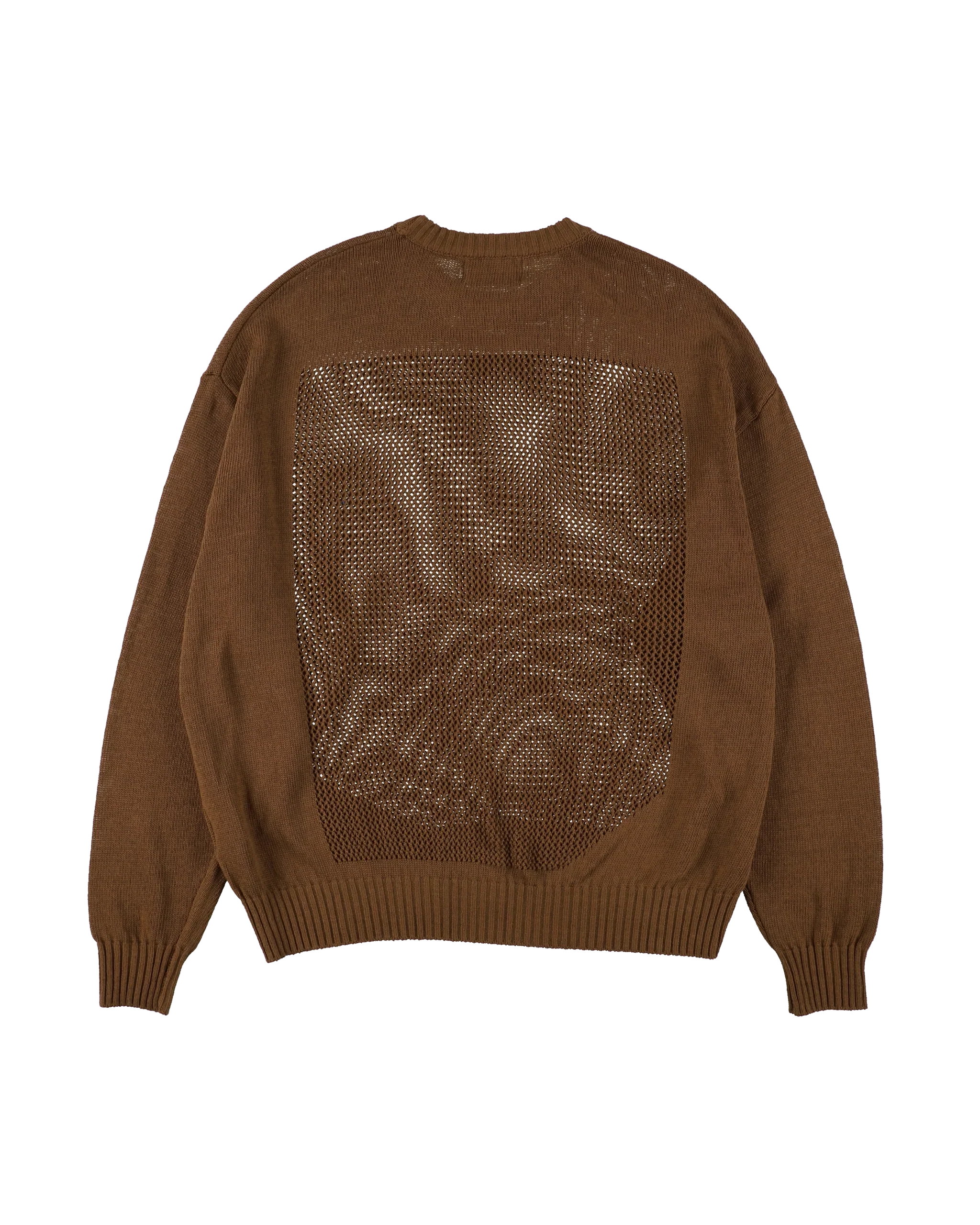 PHINGERIN - "Window Web" Sweater Brown - Image 2
