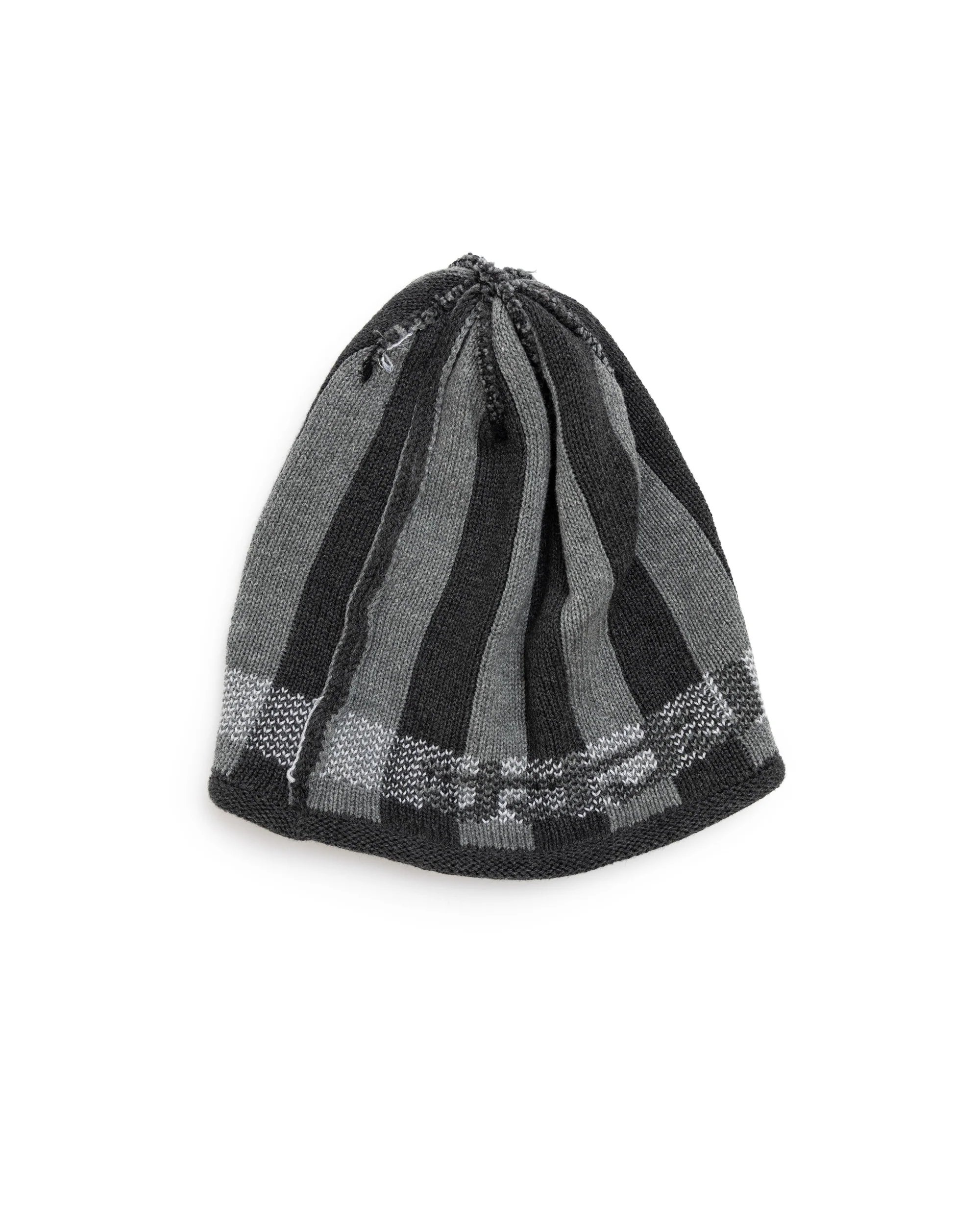 Poche Studio - LTTT - Knit "Stripe" Beanie Gray - Image 3