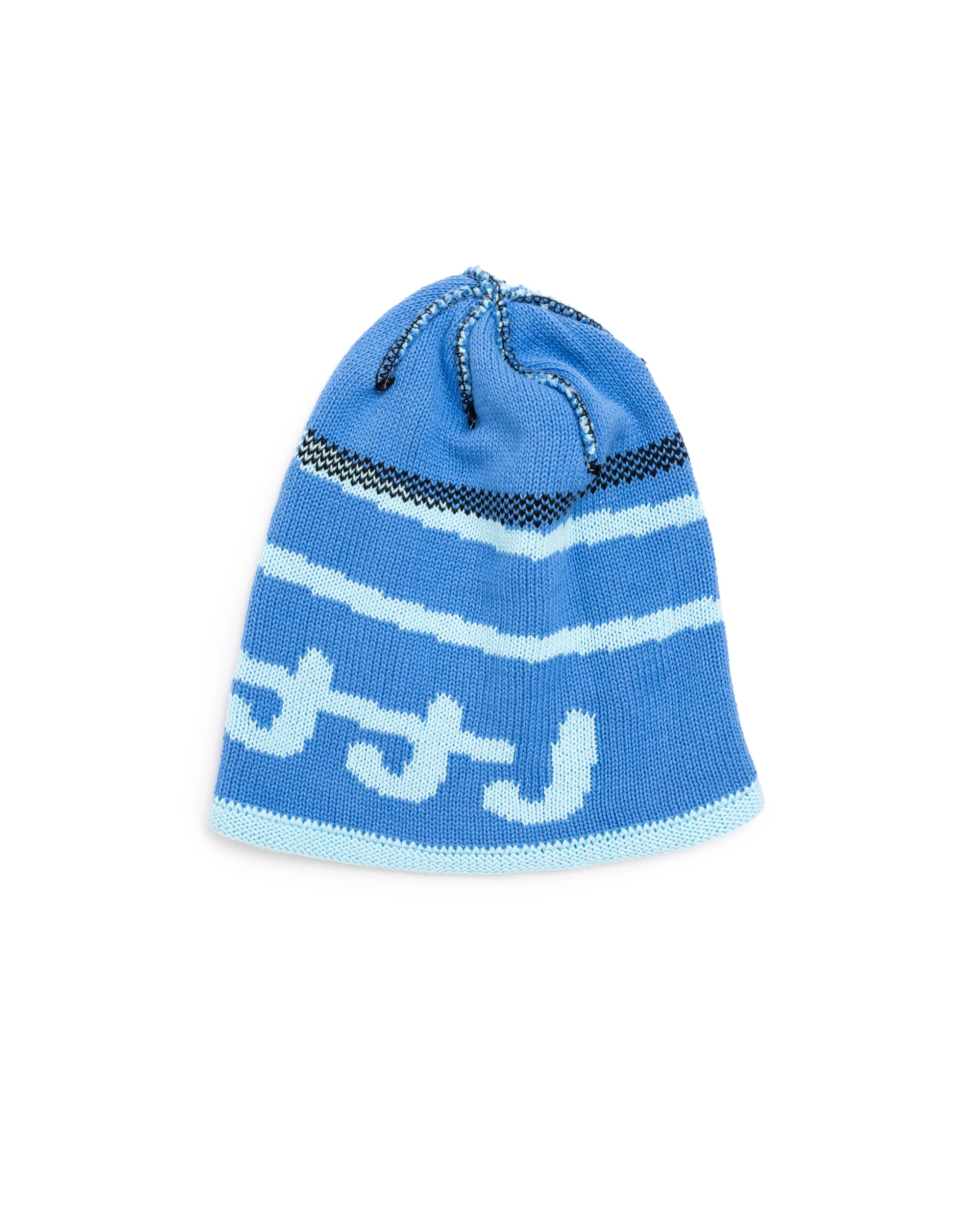 Poche Studio - LTTT - Knit "Swirl" Beanie Blue - Image 3