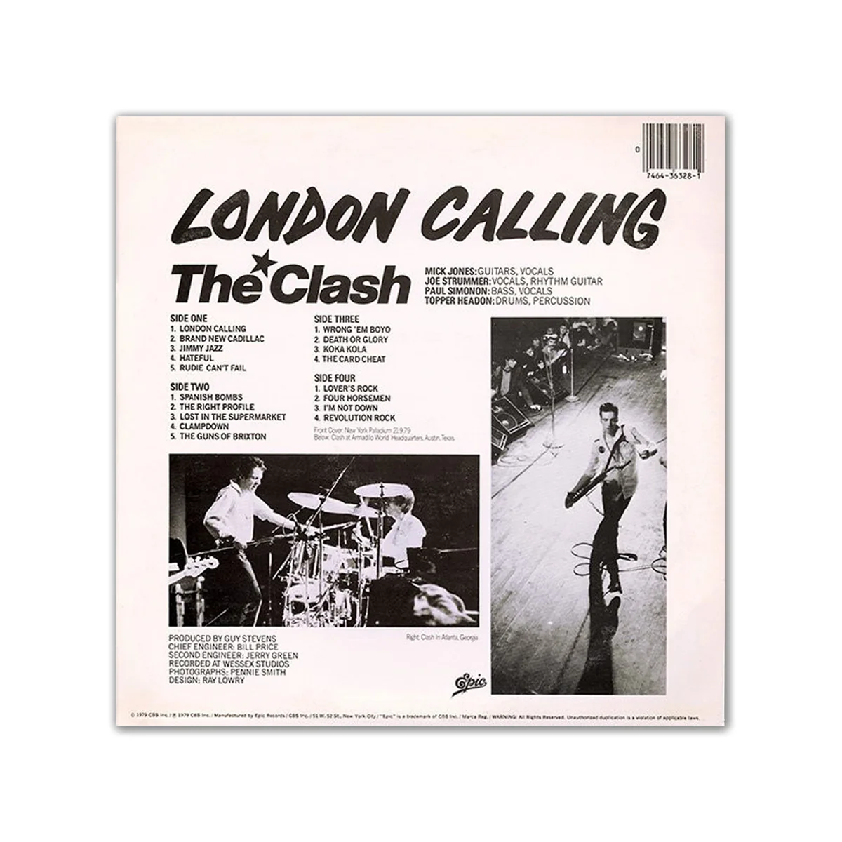 The Clash - "London Calling" LP - Image 2